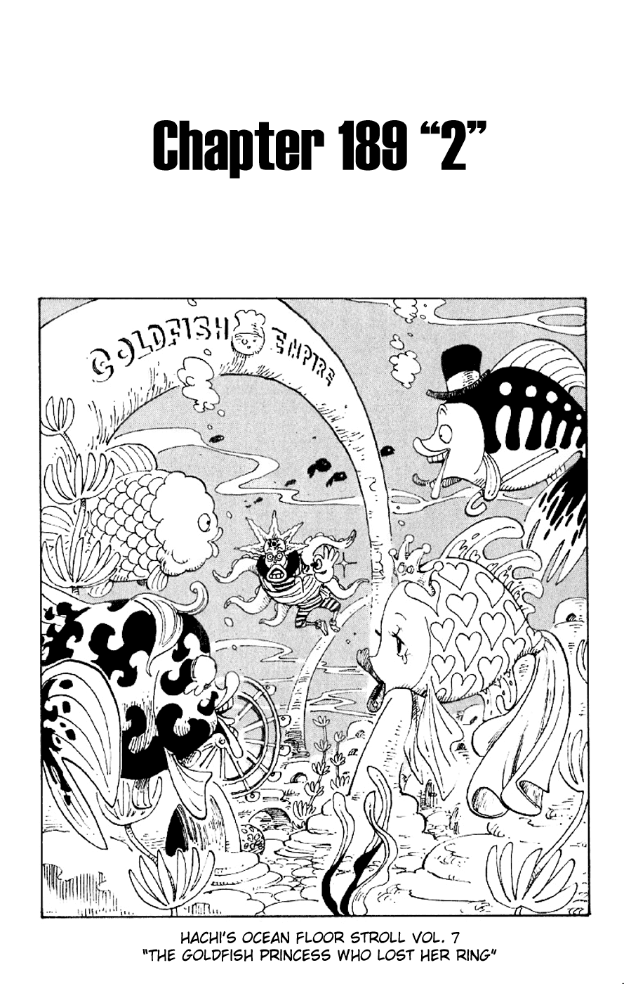 One Piece, Chapter 189 image 01